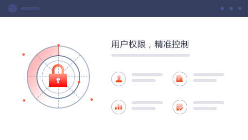 企业财务分析解决方案 用户权限，精准控制